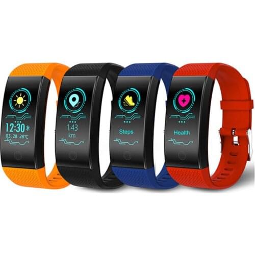 Smart Bracelet Sport Fitness Activity Heart Rate Tracker Blood Pressure Monitoring Movement Track Call Information Reminder Watc