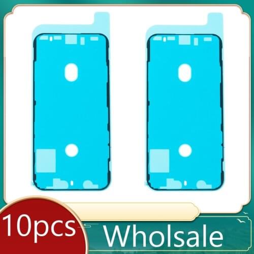 10pcs Waterproof Sticker For iPhone 12 Pro max 11 X XS max 8 7 Plus Sticker LCD Screen Tape Adhesive Glue Tape Repair