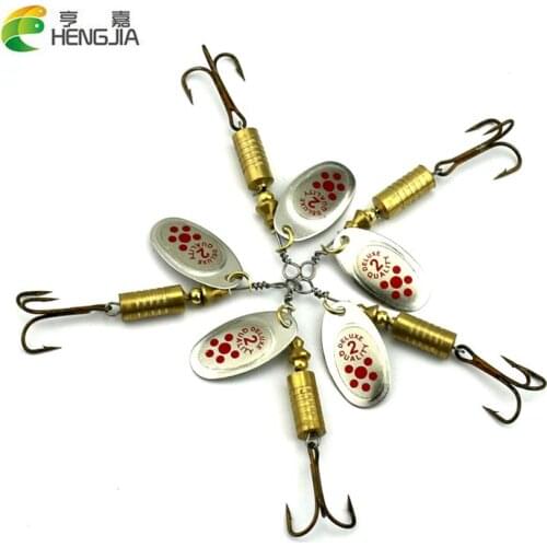 100pcs fishing spoon lure metal lure silver/gold 6.7CM 7.3g spoon bait hard lure cheap fishing lure China fishing tackle
