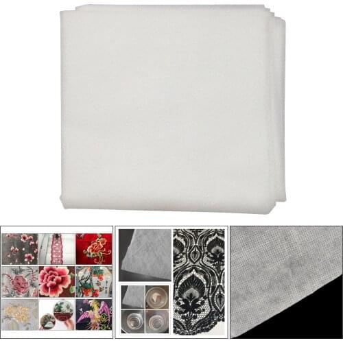 5Pcs Water Soluble Topping Film Embroidery Stabilizer Backing Sewing Supply