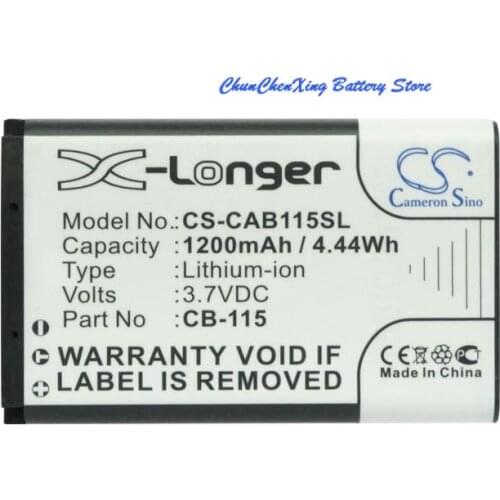 Cameron Sino 1200mAh Battery CB-115 for CAT B100