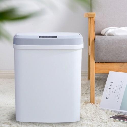 Automatic Intelligent induction Motion Sensor creative Kitchen Bedroom Trash Can Wide Opening Eco-friendly Waste Garbage Bin