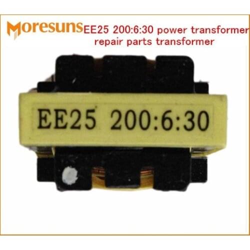 Free Ship 5pcs/lot Inverter welding machine with electric transformer EE25 200:6:30 power transformer repair parts transformer