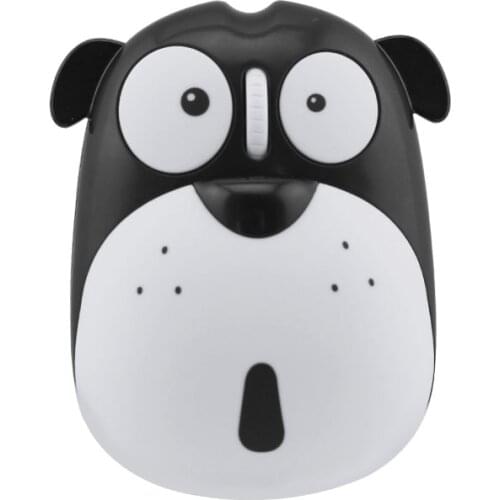 Rechargeable Wireless 2.4G Silent Mouse Ergonomic USB Optical Mause Cute Cartoon Animal Dog Shape PC Mice Kid GIft For PC Laptop