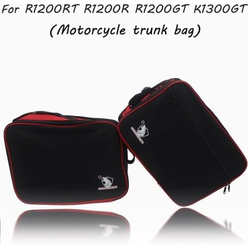 FOR BMW R1200RT R1200R R1200GT K1300GT a pair of motorcycle high-quality nylon trunk extension bag