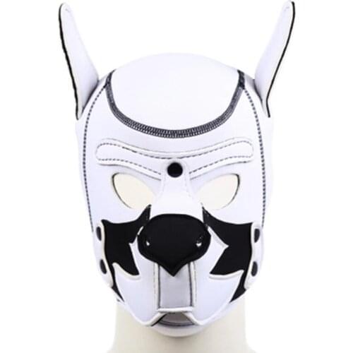 Couples Flirting Brand New Fashion Cosplay Masks Puppy Role Play SM Sexy Women Helmet Dog Mask Adult games Intimacy Goods