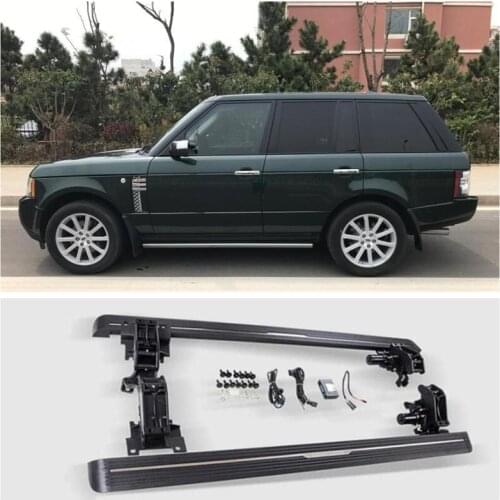 For LAND ROVER Range Rover 2007-2012 Electric Automatic Running Boards Side Step Bar Pedals High Quality Motor Switch