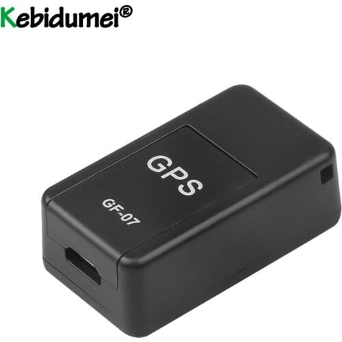Gf07 Car GPS Locator Anti-theft Tracker Car Gps Tracker Anti-Lost Recording Tracking Device Voice Control Mini GPS Tracker