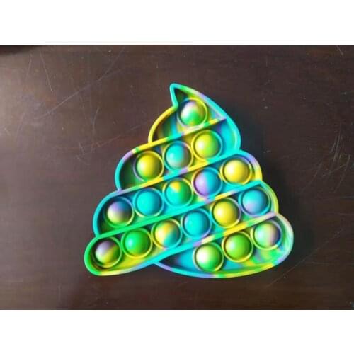 Fidget Toy Push Bubble Sensory Toy Children Special Needs Autism Stress Reliever Funny Squishy Squeeze Toys for Kids Adult