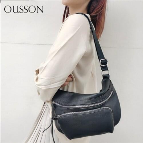 2021 New Chest Bag Exquisite Women Commuter Bag High Quality Leather Crossbody Bag Fashion Single Shoulder Bag For Women