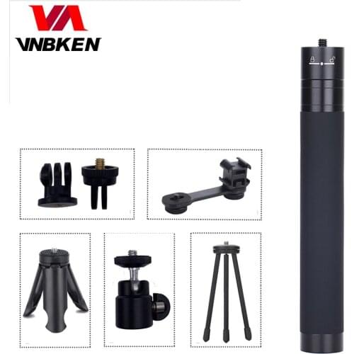 Extendable for Go Pro Stick Handheld Selfie Sticks Monopod for GoPro Hero 9 8 7 6 5 Xiaomi Yi SJCAM Eken