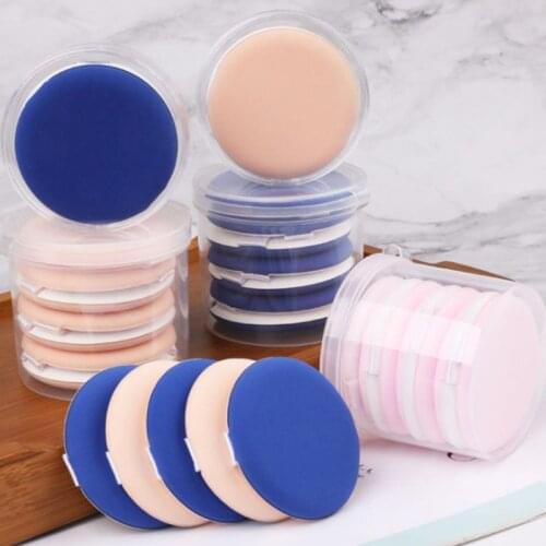 10PC Cosmetic Puff Powder Puff Smooth Womens Makeup Round Shape Foundation Sponge Beauty To Make Up Tools Foundation Puff