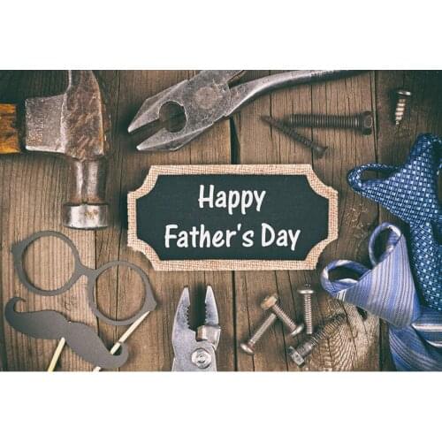 Fathers Day celebration photo background vinyl fabric vintage banner photo backdrop for photography studio kit photophone G-391