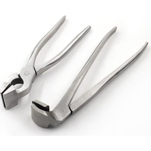 DIY Ladies Bag Elbow Clamps Frame Pliers Pressurized Edge Flat Tongs Handbag Wallet Making Straight Plier Bent-mouth Pliers Tool