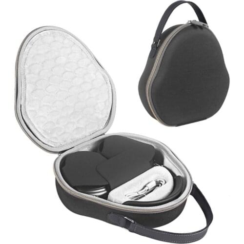 2021 EVA Hard Protective Shell with Earphone Silicone Cover Storage Bag Carrying Case Sleeve Handbag for AirPods Max Headphones