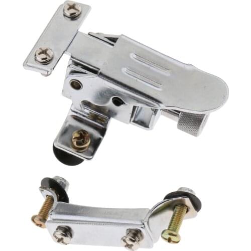 1 Set Metal Snare Drum Strainer Regulator Throw Off for Percussion Instrument Accessories