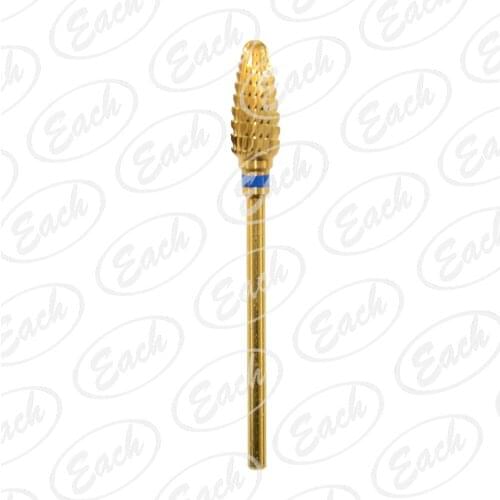 1 pcs Large Cone silver or Gold nail art salon electric nail art carbide drill