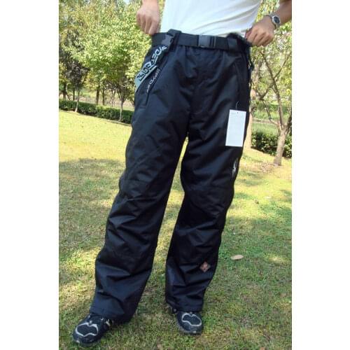 2020 Outdoor Mens Mountaineering Ski Pants Windproof, Waterproof and Warm Cotton Pants Detachable Snowboarding Pants