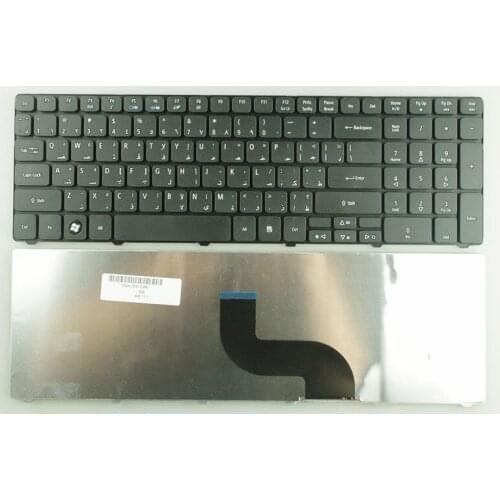 Arabic AR keyboard for Acer Aspire 5542 5551 5552 5553 5560 5810 5810T 5820T 5750G 5742 5536TG 7741ZG