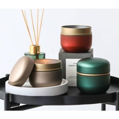 Aromatherapy Candle Cup Fragrance Gift Box Natural Soy Wax Bedroom B & B Coffee Shop Restaurant Decoration lavender meditation