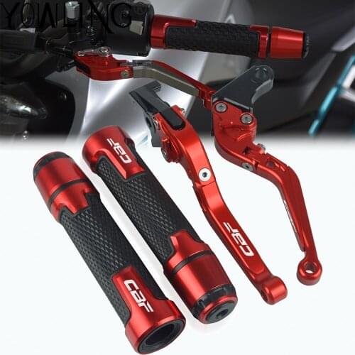 For Honda CBF1000/A 2010 2011 2012 2013 Motorcycle Accessories Aluminum Brake Clutch Levers Handlebar Hand Grips ends CBF 1000 A