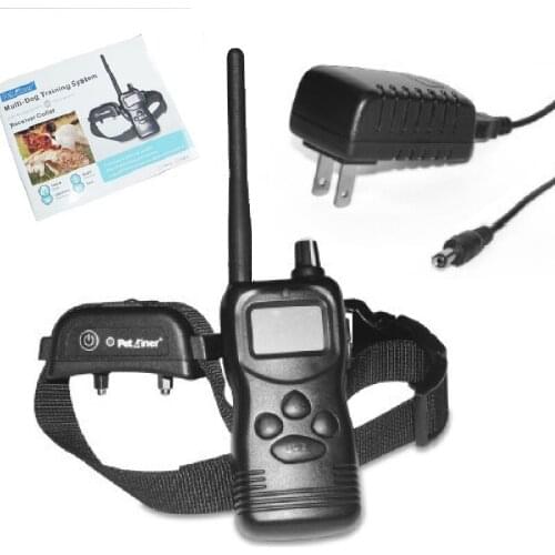 1000 Yards Remote Training E-collar Pet Dog Training Receiver Collar with Safe Shock Vibration Beep Training System for 1 dog