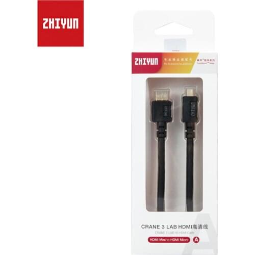Zhiyun Mini to Micro/Mini/HDMI-compatibleImage Transmission Cable for Image Transmitter to Weebill S Crane 3 LAB Handheld Gimbal
