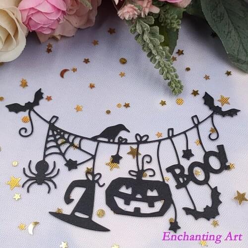 Hallows' Day Metal Cutting Dies 2021 New Stencils for DIY Scrapbooking/Photo Album Decorative Embossing DIY Paper Cards