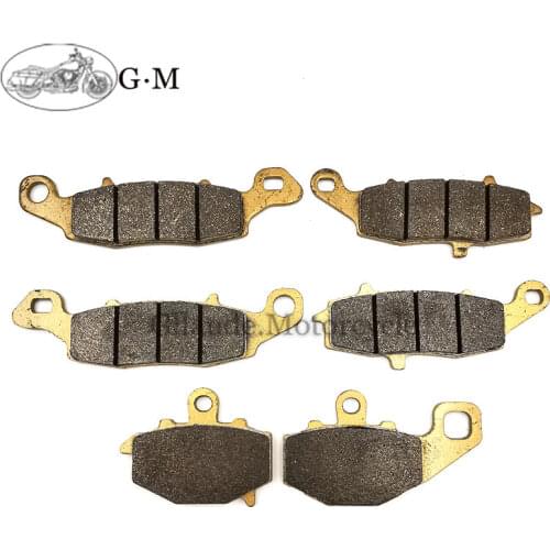Motorcycle Front / Rear Brake Pads For Kawasaki ER6f ER6n EX 650 ER 650 2006-2016 KLE 650 KLE 650 Versys 2007-2014