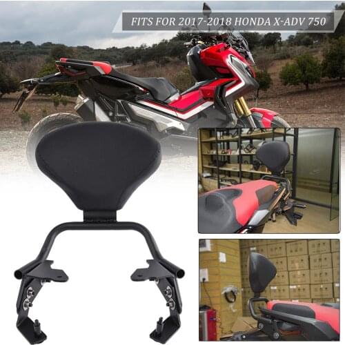 Motorcycle Backrest Rear Passenger Seat Sissy Bar Cushion for 2017 2018 Honda X-ADV X ADV XADV 750 Motorcycle Accessories Parts