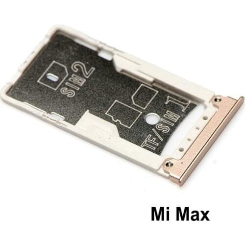 New SIM Card Tray Socket Slot Holder Adapters Replacement Parts for Xiaomi Mi Max / Max 2 / Max 3 SIM & TF Card Tray Adapters