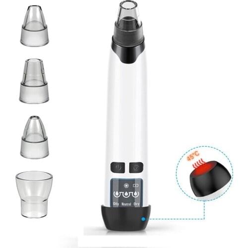 New Electric Facial Pore Cleaner Blackhead Remover Vacuum Acne Pimple Black Spot Suction Skincare Exfoliating Beauty Instrument