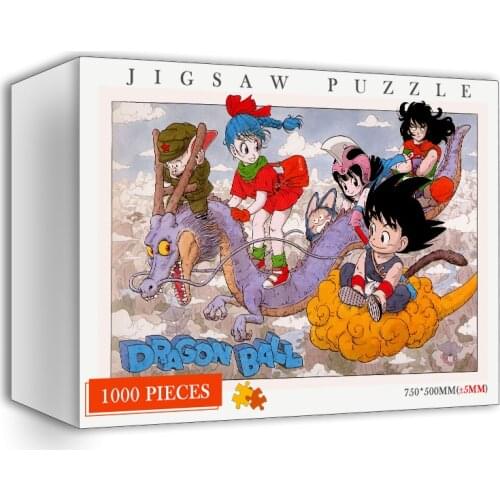 Multiple Styles Puzzles Toys Cartoon Anime 1000 Pieces Adults Jigsaw Puzzle ONE PIECE Cartoon My Neighbor Totoro 1000 Puzzle Toy