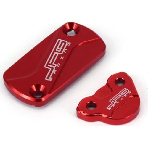 Motorcycle CNC Front & Rear Brake Fluid Reservoir Cover Cap For Honda CRF150R CR125R 250R CRF250R CRF250X CRF450R CRF450X