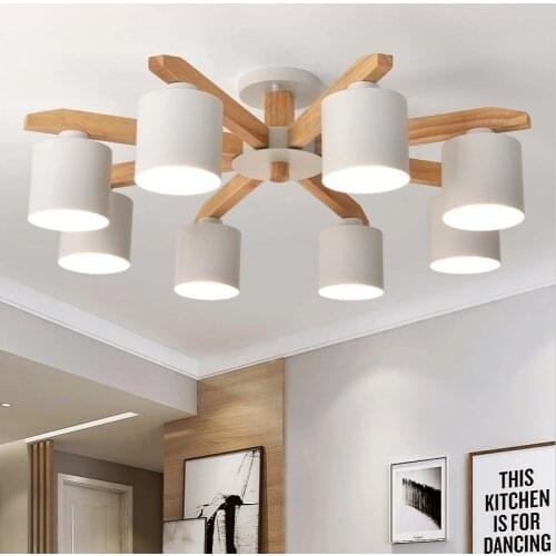 Modern modern led chandelier освещение в помещении люстра светодиодная подвесные светильники ventilador de techo