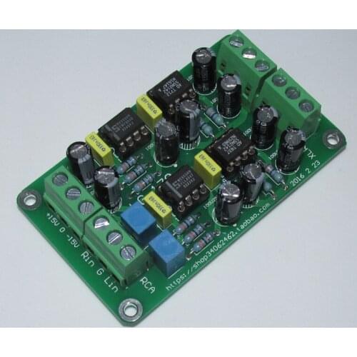 SSM2142 Non-balanced RCA to Balanced XLR Output Circuit Board Excellent Performance Low Noise LG178