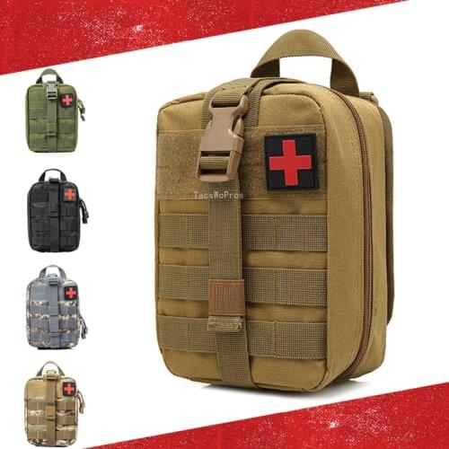 Outdoor Hunting Medical Bag Military Tactical Combat Training Survival First Aid Bag Portable Army Shooting Emergency EMT Pouch