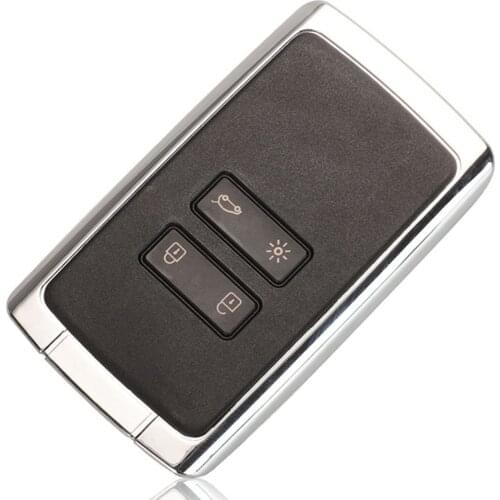 Kutery 10pcs/lot 4 Buttons Replacement Remote Car Key Shell Case Cover Fob For Renault Megane 4 Koleos