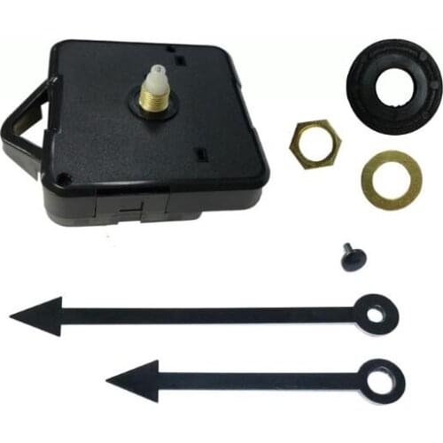 10pcs Hot sale Silent DIY Quartz Wall Clock Mechanism Parts Replacement Repair Parts Arrow shaped Hands Tools Set with hook