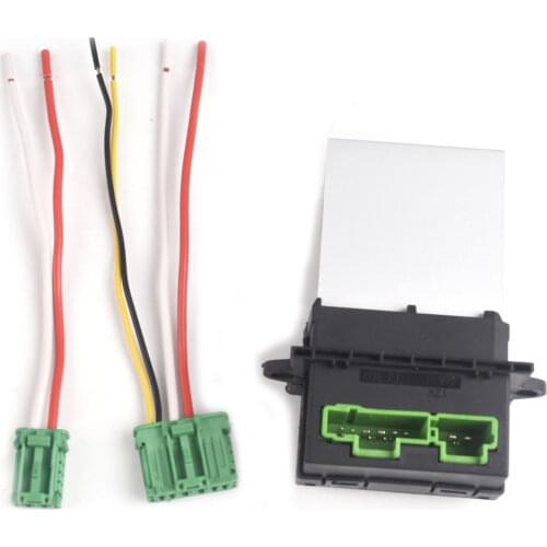 AUTO-PARTNER Blower Motor Resistor for Citroen for Peugeot for Renault Clio Scenic Megane Twingo 6441L2 7701207718 7701048390