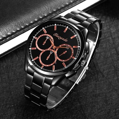 Relogios masculino Chaoyada Brand Men Watch Quartz Wristwatch Mens Top Luxury Business Sports Watch Men Male Clock reloj hombre
