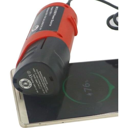 DVISI M12 12V 2000mAh/1500mAH Li-ion Battery+usb adapter Converter charger to phone ipad For Milwaukee M12 2Ah Electrical Drill