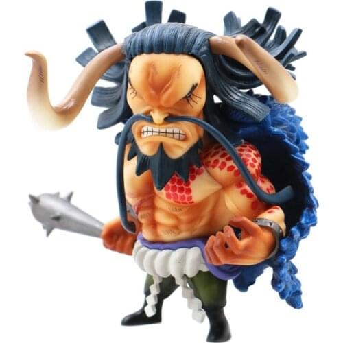 15cm Anime figure Toys One Piece Emperors Beasts Pirates KAIDO PVC Action Figures Toys For Kids Children New Years Gift