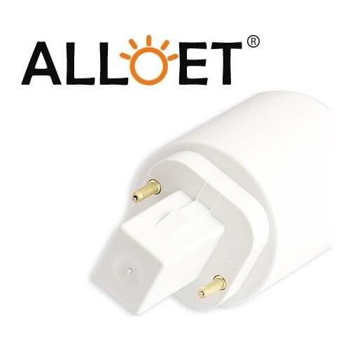 G24 To E27 Socket Base LED Halogen CFL Light Bulb Lamp Adapter Converter Holder Small Size Light Weight Easy To Install