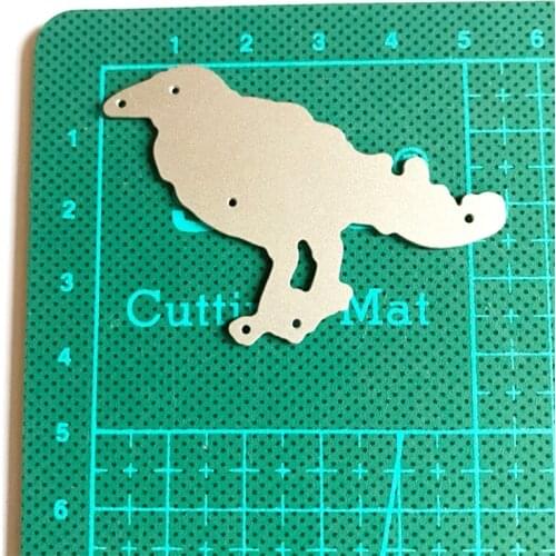 Halloween Crow Metal Cutting Dies Stencil DIY Scrapbooking Album Paper Card Template Mold Embossing Decoration PXPC