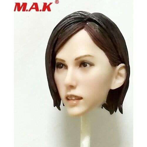 1/6 scale Mai Shiranui game figure beautiful head sculpt carving model fit 12" female girl PH body pale color action figure doll