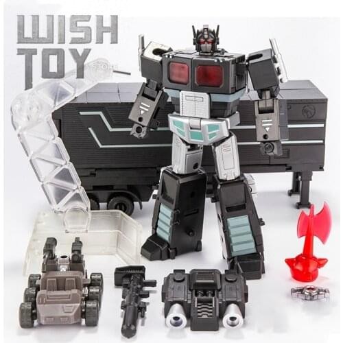 Jinbao Transformation Mini OP Commander MPP10 MPP10-B MPP10B With Trailer Roller Flying Backpack Action Figure Robot Model Toys