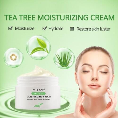 Acne Hemp Cream Tea Tree Repair Cream Tea tree moisturizing cream Skin care beauty products skin care products