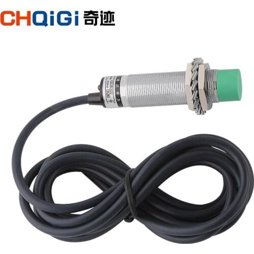 2PCS LJA18M-20N1 M18 Metal Inductive Proximity Switch Sensor 6-36VDC 3-Wire NPN NO Sn-20mm Adjustable 300mA 24V 12V