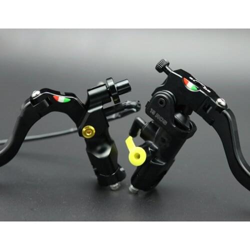 Motorcycle modification22mm17.5RCS Brake Clutch Levers Master Cylinder Hydraulic Pump Reservoir For Honda Suzuki Kawasaki Yamaha